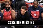 噩梦吗😵？快船在2020年和2025年两次抢七大战被掘金淘汰