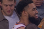 两犯了！唐斯突破扣篮被文班犯规 马刺挑战成功&改判唐斯夹手臂！